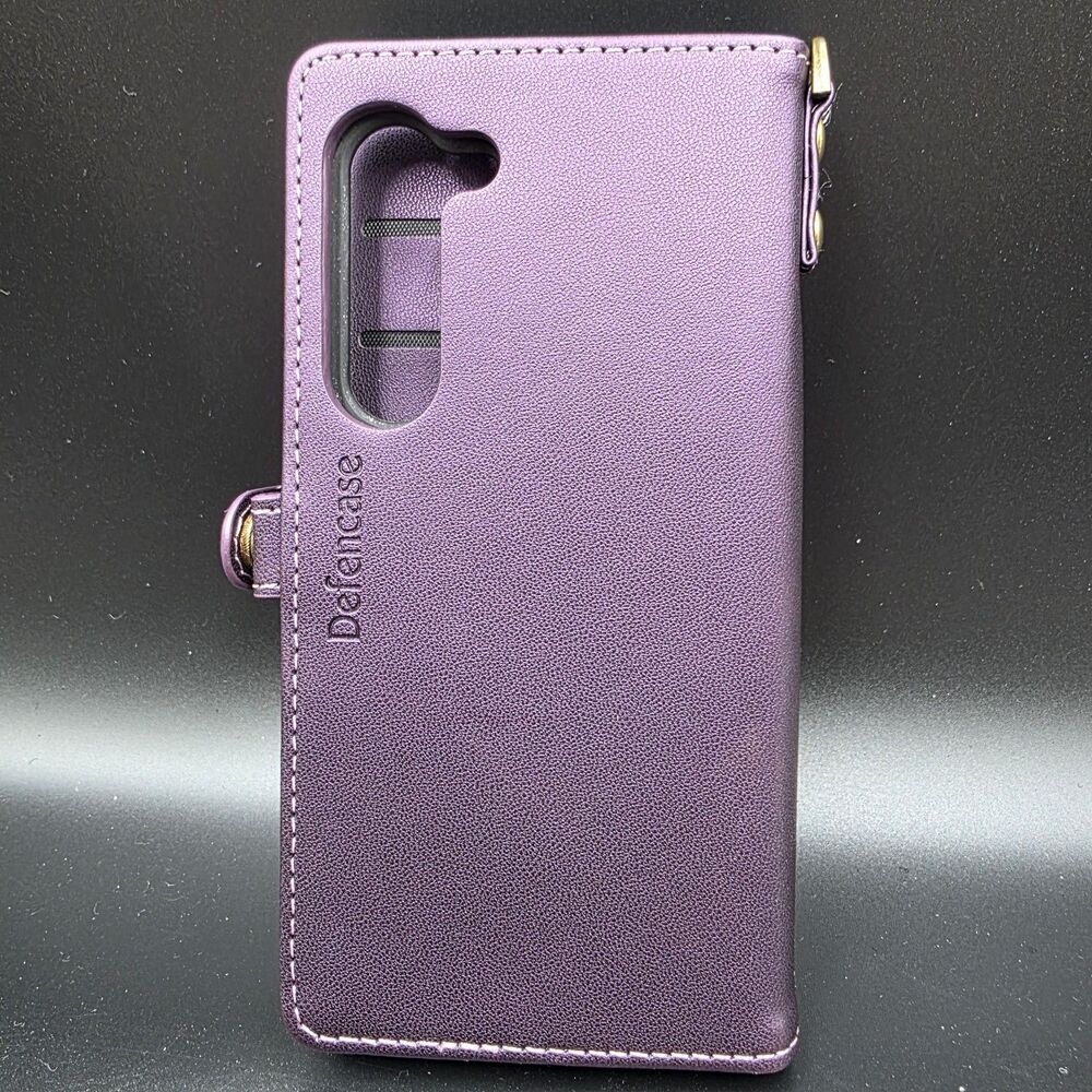 Defencase for Galaxy S23 Magnetic Wallet Case Compatible with Magsafe with RFID